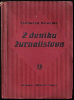 Z deníku žurnalistova
