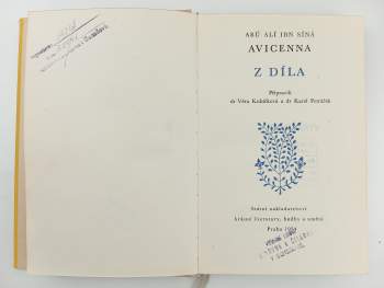 Avicenna: Z díla
