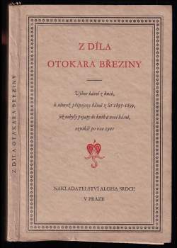 Otokar Březina: Z díla Otokara Březiny