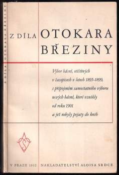 Otokar Březina: Z díla Otokara Březiny