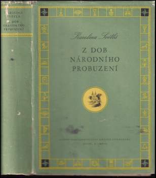 Karolina Světlá: Z dob národního probuzení