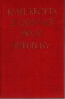 Z dob naší první republiky