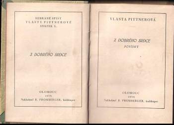 Vlasta Pittnerová: Z dobrého srdce