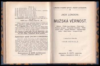 Jack London: Z doby praeadamitů