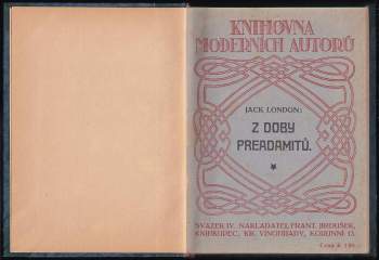 Jack London: Z doby preadamitů