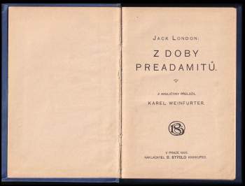 Jack London: Z doby preadamitů