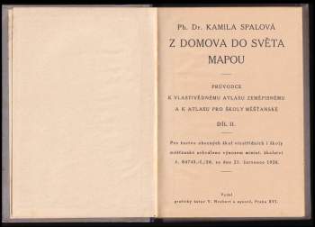 Kamila Spalová: Z domova do světa mapou
