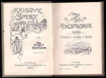 Karel Václav Rais: Z domova