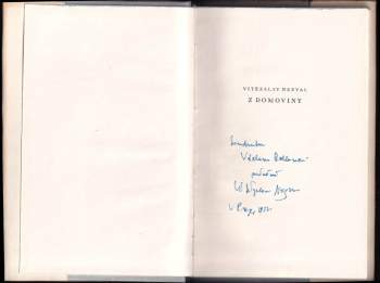 Vítězslav Nezval: Z domoviny