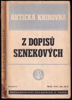 Z dopisů Senekových