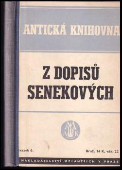 Z dopisů Senekových