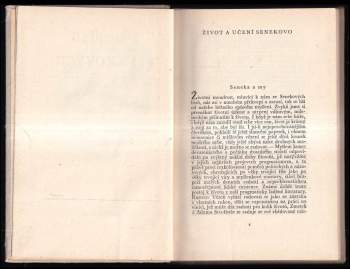 Lucius Annaeus Seneca: Z dopisů Senekových