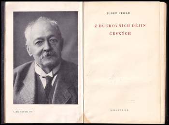Josef Pekař: Z duchovních dějin českých