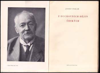 Josef Pekař: Z duchovních dějin českých