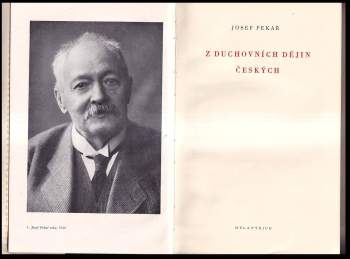 Josef Pekař: Z duchovních dějin českých