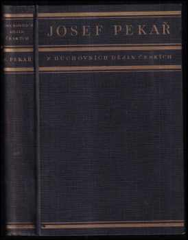 Z duchovních dějin českých - Josef Pekař (1941, Melantrich) - ID: 787652