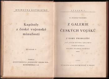 Rudolf Tschorn: Z galerie českých vojáků z doby probuzení