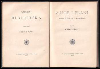 Karel Kálal: Z hor i plání