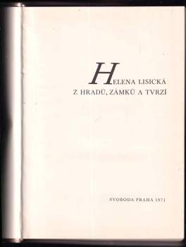 Helena Lisická: Z hradů, zámků a tvrzí