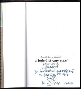 Zdeněk Jizera Vonásek: Z jedné strany nazí