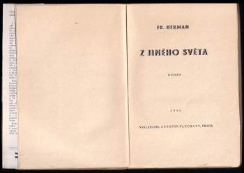 František Herman: Z jiného světa