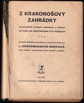Ludmila Grossmannová Brodská: Z Krakonošovy zahrádky