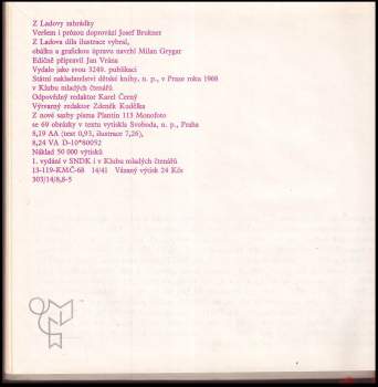Josef Brukner: Z Ladovy zahrádky