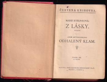 Marie Kyzlinková: Z lásky