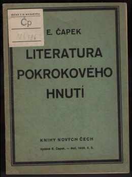 Z literatury pokrokového hnutí