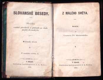 Gustav Pfleger Moravský: Z malého světa