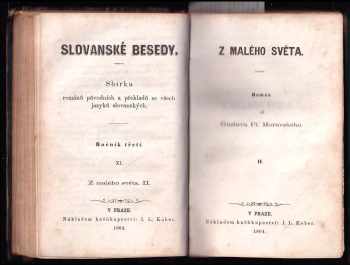 Gustav Pfleger Moravský: Z malého světa