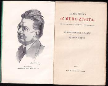 Karel Sezima: Z mého života
