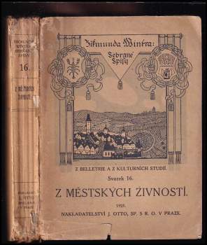 Zikmund Winter: Z městských živností