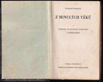 Otakar Dorazil: Z minulých věků