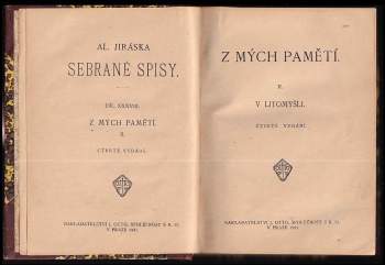 Alois Jirásek: Z mých pamětí