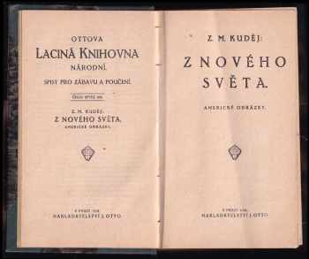 Zdeněk Matěj Kuděj: Z nového světa