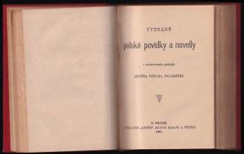 Tereza Nováková: Z opuštěných míst + Vybrané polské povídky a novelly + Z naší národní společnosti