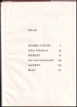 William Shakespeare: Z oříšku královny Mab