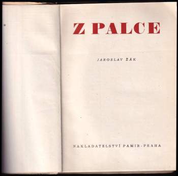 Jaroslav Žák: Z palce