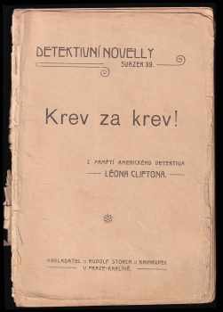 Léon Clifton: Z pamětí amerického detektiva