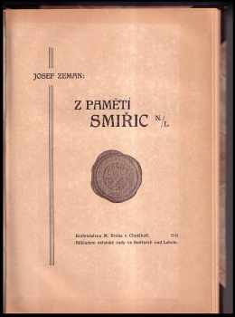 Josef Zeman: Z pamětí Smiřic n. L