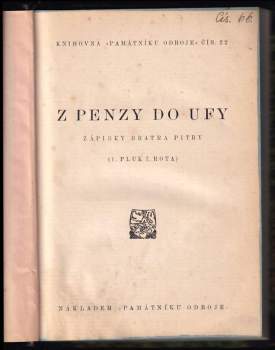 Rudolf Pitra: Z Penzy do Ufy