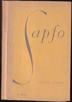 Sapfó: Z písní lásky