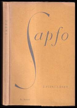 Sapfó: Z písní lásky