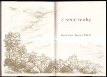 Eduard Dostál: Z písní touhy
