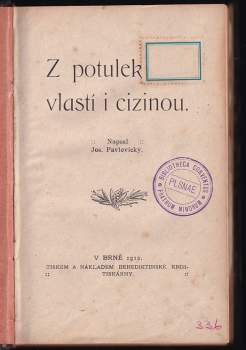 Henry van Dyke: Z potulek vlastí i cizinou + Páté přes deváté + Dvě povídky z východu - SVÁZANÉ DO JEDNOHO SVAZKU