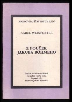 Z pouček Jakuba Böhmeho