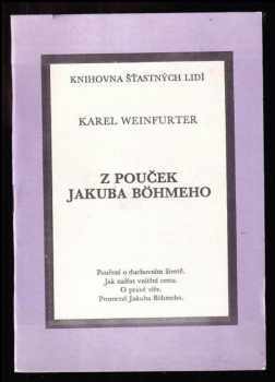 Jakob Böhme: Z pouček Jakuba Böhmeho