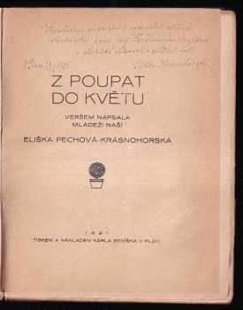 Eliška Krásnohorská: Z poupat do květu