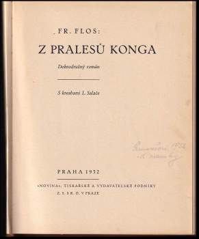 František Flos: Z pralesů Konga